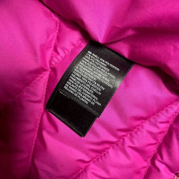 The North Face Jacket Womens XS Pink Puffer Goose Down Aconcagua 550 Snow - Picture 5 of 10